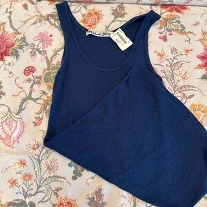 Michael Stars Deep Blue Tank Top